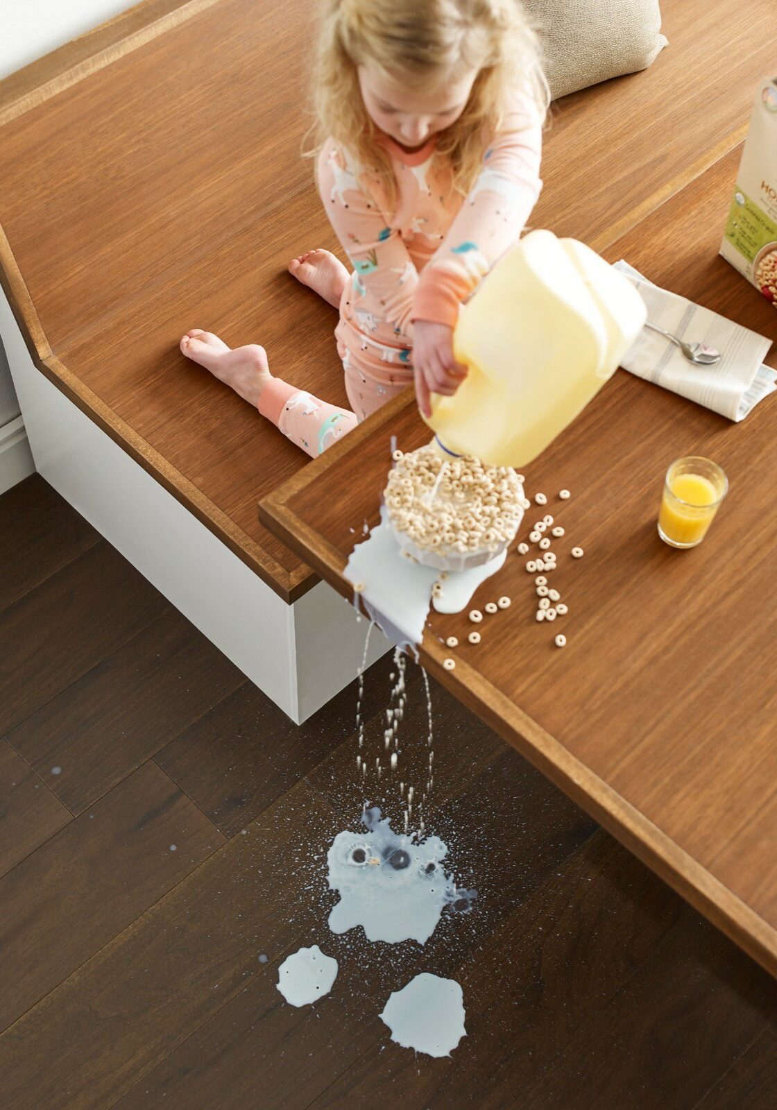 Milk spill cleaning | Floor to Ceiling - Littleton
